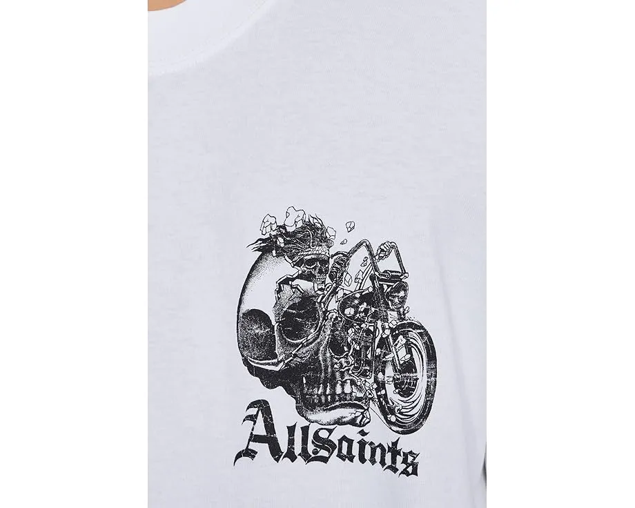 Футболка Panhead с принтом на груди и спине AllSaints