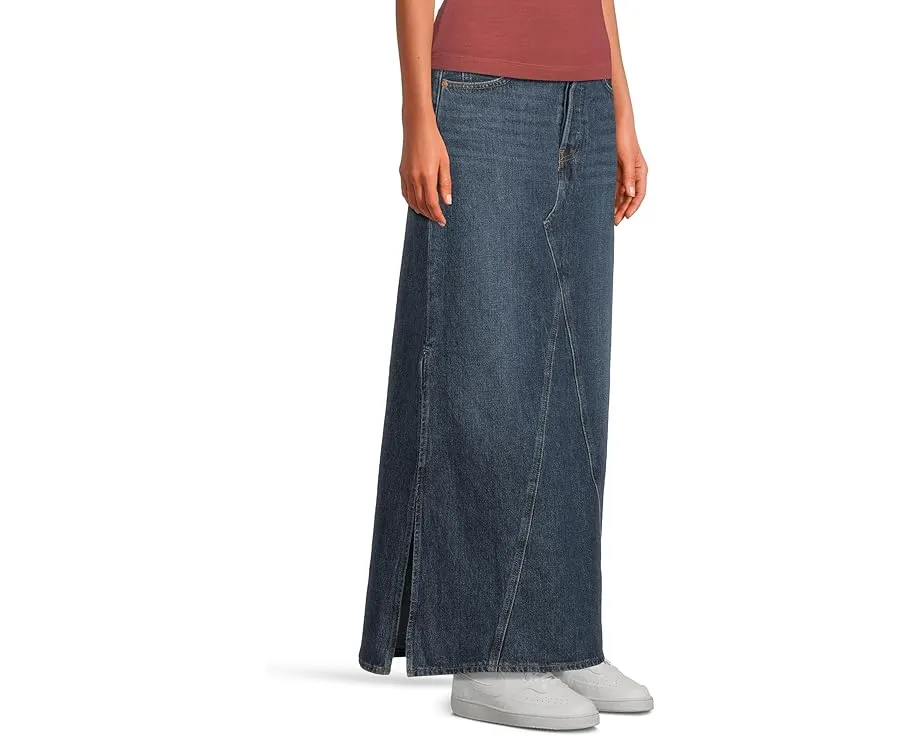 Юбка длинная Iconic Slit от Levi's с разрезом