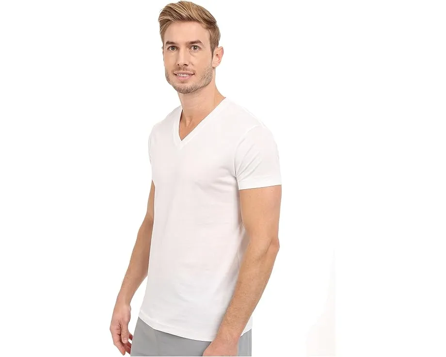 Футболка 2(X)IST с V-образным вырезом из пима-хлопка