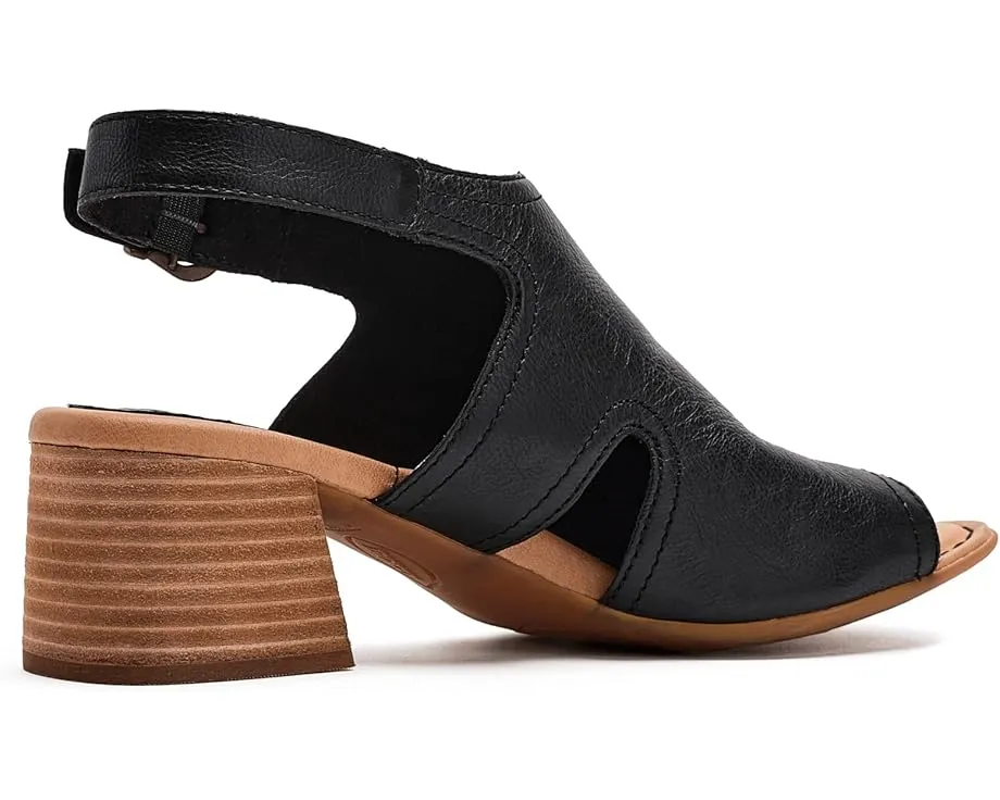 Сандалии Born Swinton с каблуком из натурального дерева