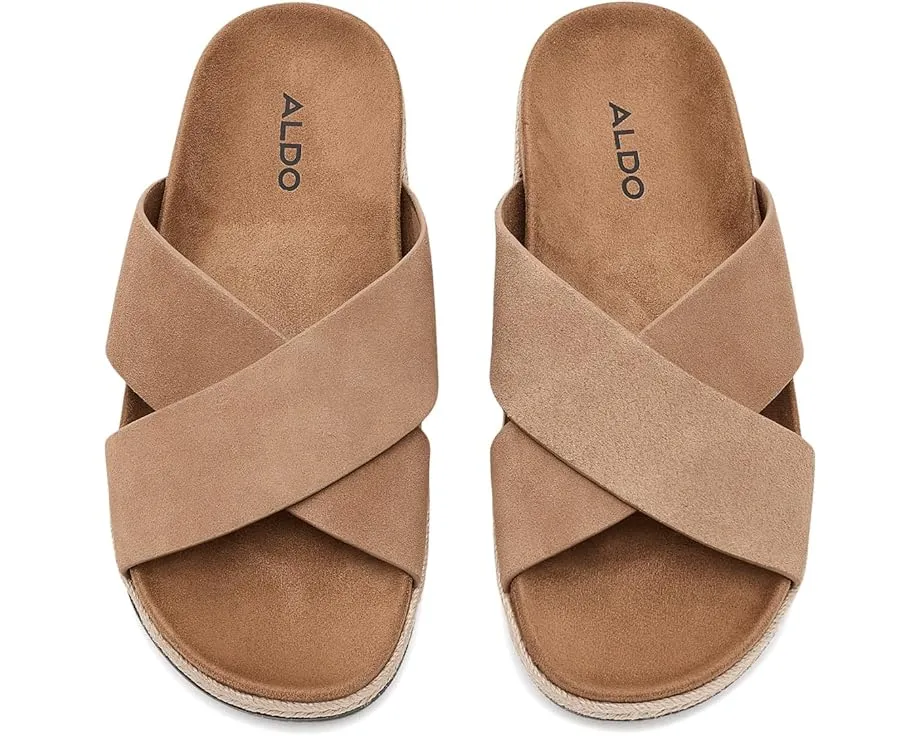 ALDO сандалии Hamel из замши на плоской подошве