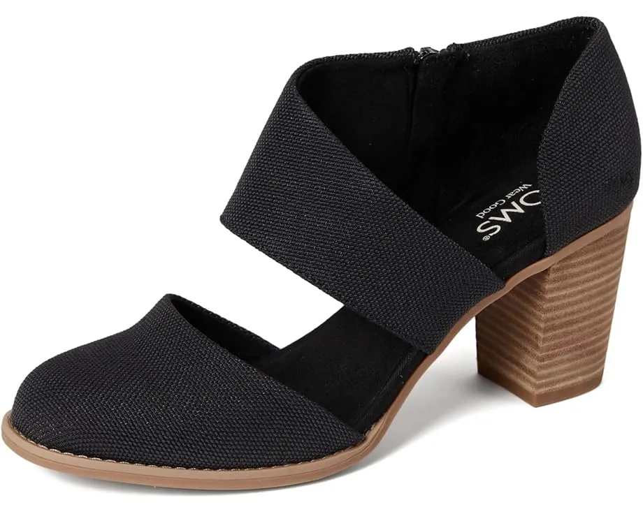 Босоножки Milan на устойчивом каблуке с боковой молнией