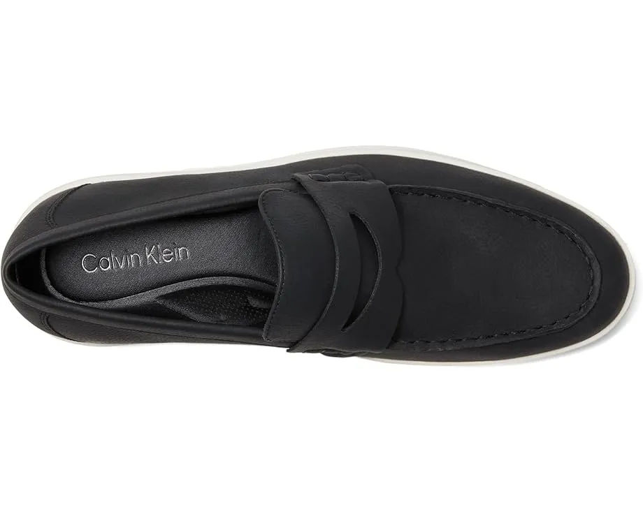 Loafers Calvin Klein Ellard с миндалевидным носком из искусственной кожи