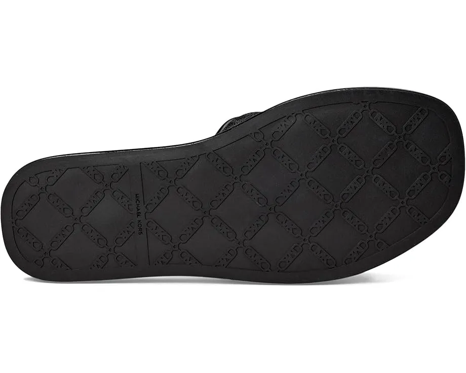 Сланцы Suki Flat с квадратным носком и регулируемой застежкой MICHAEL Michael Kors