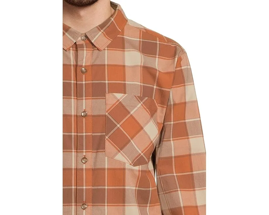 Классическая рубашка Royal Robbins Tamarack из органического хлопка с длинным рукавом