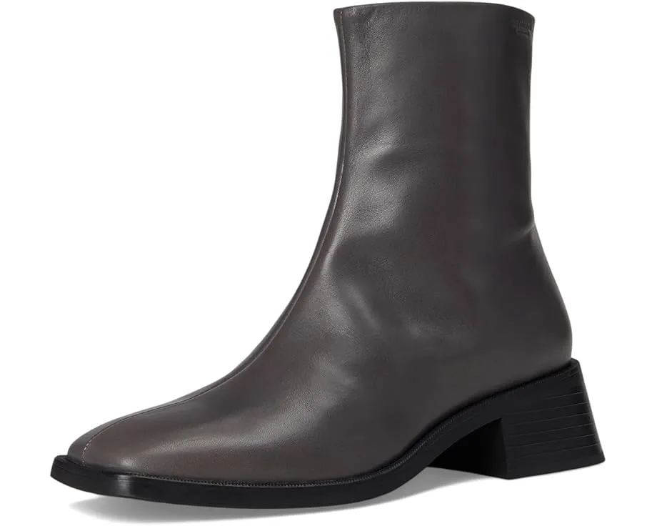 Ботильоны Vagabond Shoemakers Blanca из кожи на каблуке с квадратным носком