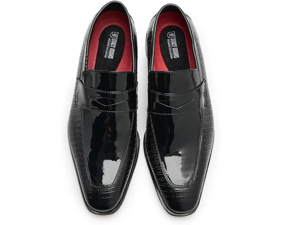 Лоферы Stacy Adams Ravito слипоны пенни с экзотическим принтом