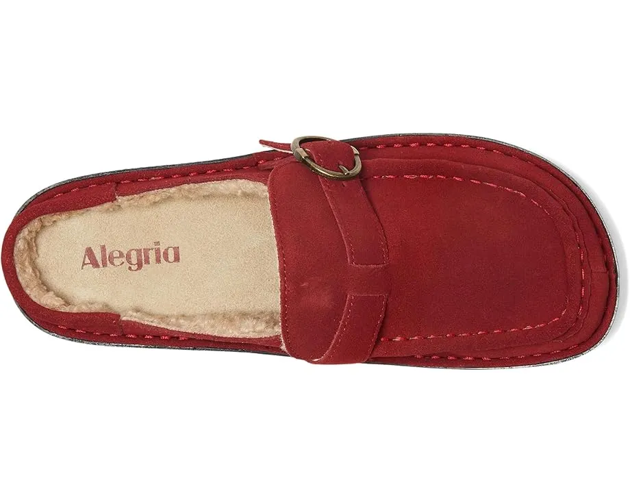 Alegria тапочки Brigid без задника с овчинной подкладкой и съемной стелькой