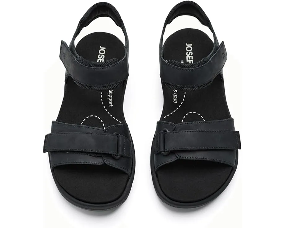 Сандалии Josef Seibel Emeric 10 с кожаным верхом и регулируемой застежкой