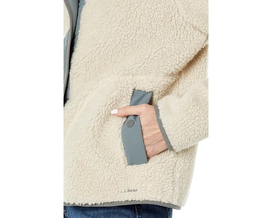 Теплая куртка Bean's Sherpa Fleece с логотипом L.L.Bean