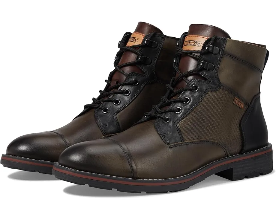 Ботинки PIKOLINOS York с кожаным верхом и боковой молнией