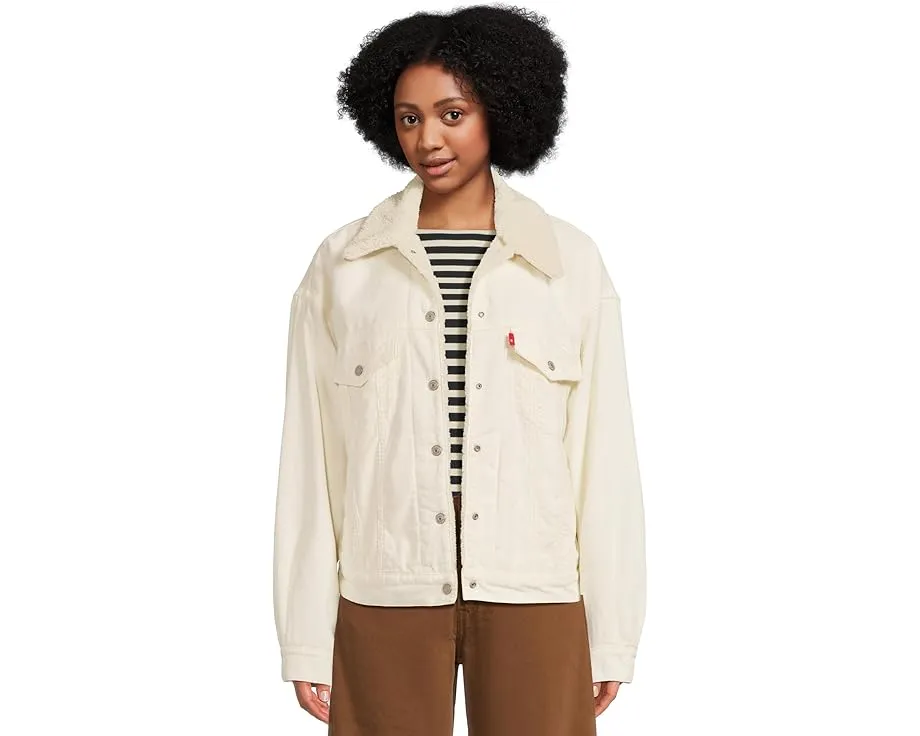 Джинсовая куртка Levi's 90s Sherpa Trucker с подкладкой из искусственного меха