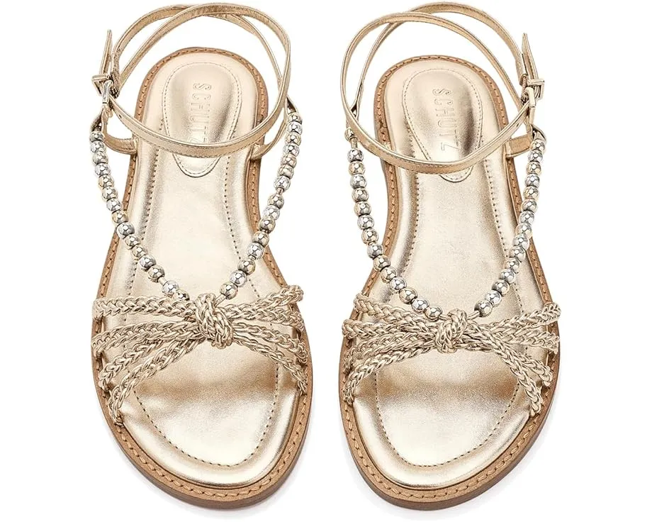 Балетки Schutz Adele Glam Flat с декоративными элементами