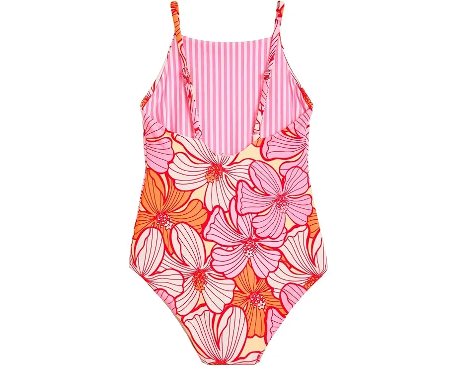 Детский купальник Maaji Kids Retro Bloom Eagle с реверсивным дизайном