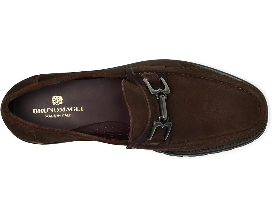 Ботинки Rocky из итальянской кожи с декоративной пряжкой и резиновой подошвой Bruno Magli