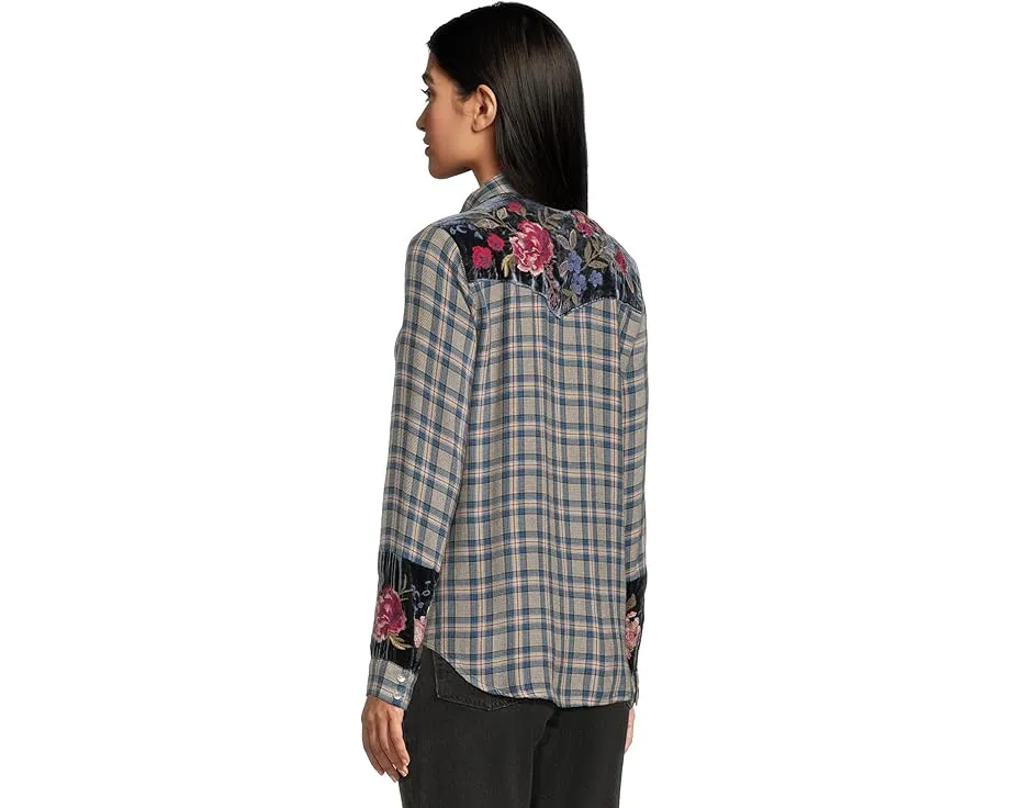 Рубашка в стиле вестерн с пышными рукавами Johnny Was