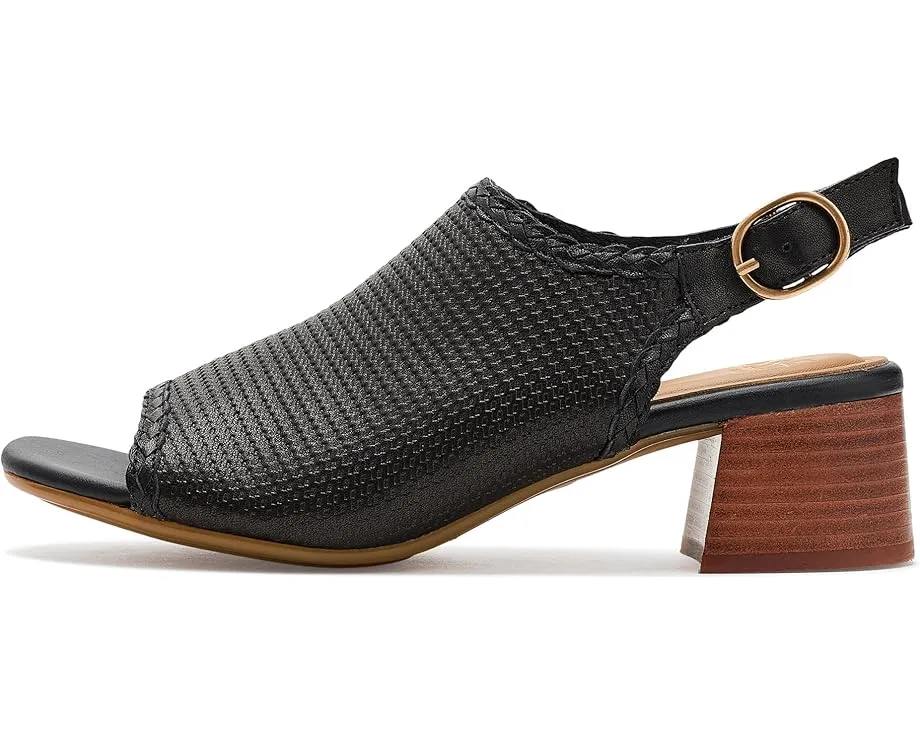 Босоножки Lois с квадратным каблуком и переплетением от Sofft