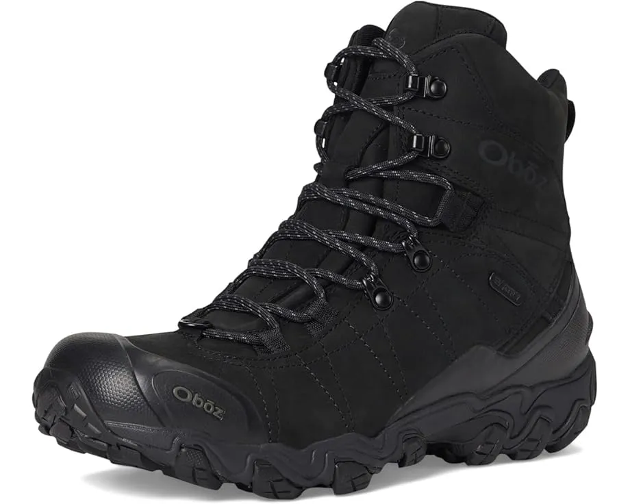 Зимние треккинговые ботинки Oboz Bridger Insulated Waterproof 8 дюймов с мембраной B-Dry