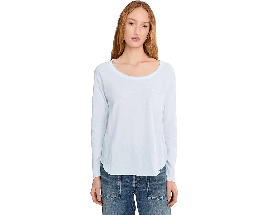 Футболка Mod-o-doc с карманом и асимметричным подолом