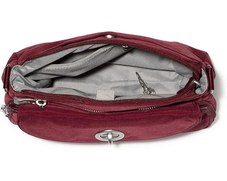 Сумка кроссбоди Calais с защитой RFID и множеством карманов от Baggallini