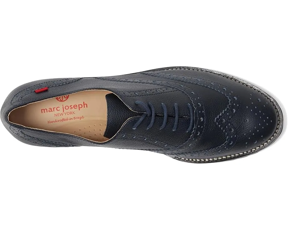 Оксфорты Marc Joseph New York Central Park West с перфорацией и кожаной подкладкой