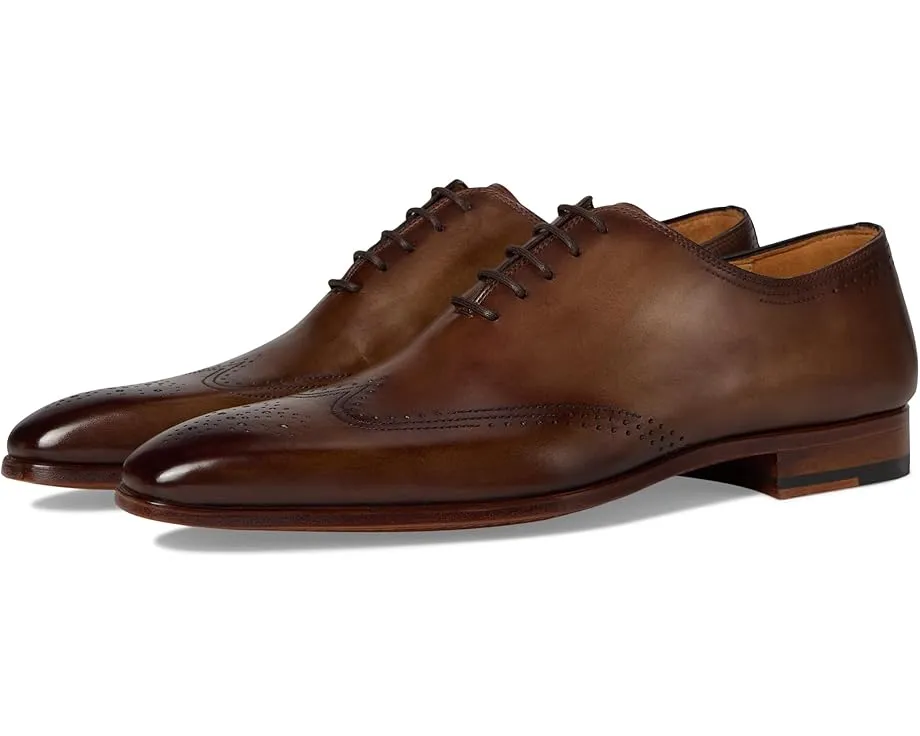 Туфли Magnanni Jonas с перфорацией wingtip и кожаной подошвой