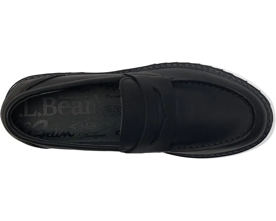 L.L.Bean Туфли Camden Hills Penny Leather на устойчивом каблуке