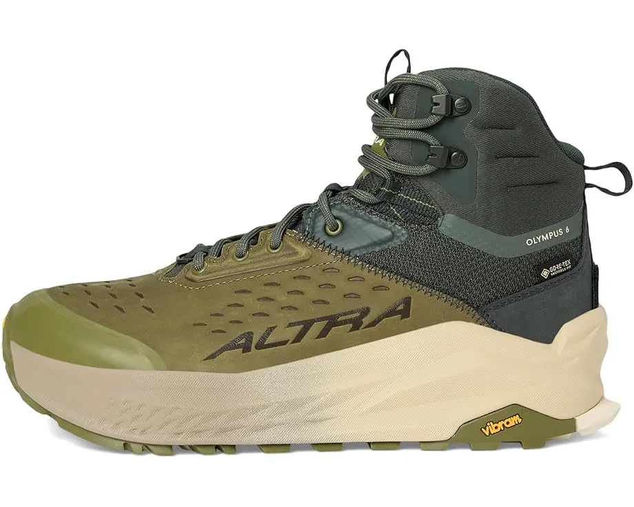 Altra Olympus 6 Hike Mid GTX высокие треккинговые кроссовки с мембраной GORE-TEX и подошвой Vibram