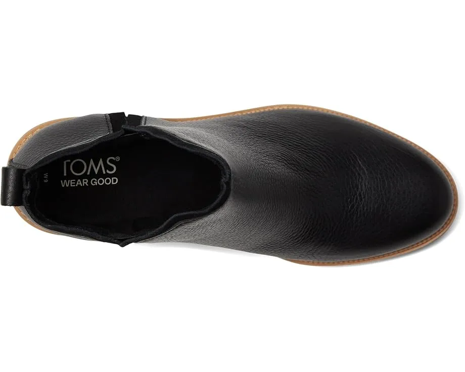 Ботинки TOMS Hailey с водонепроницаемой кожей и подошвой из термопластичного полиуретана