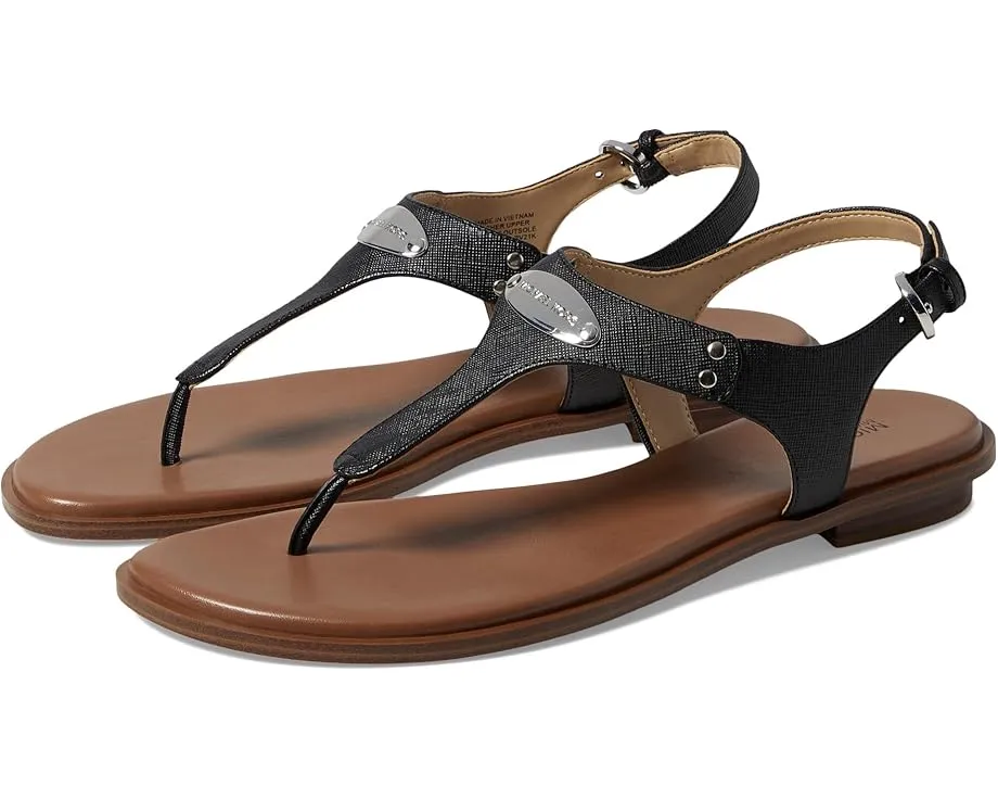 Сандалии MICHAEL Michael Kors MK Plate Thong с регулируемой пряжкой
