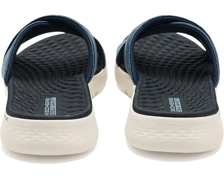 Весенние сандалии Skechers On-The-Go GOwalk Flex с пеной Memory Foam