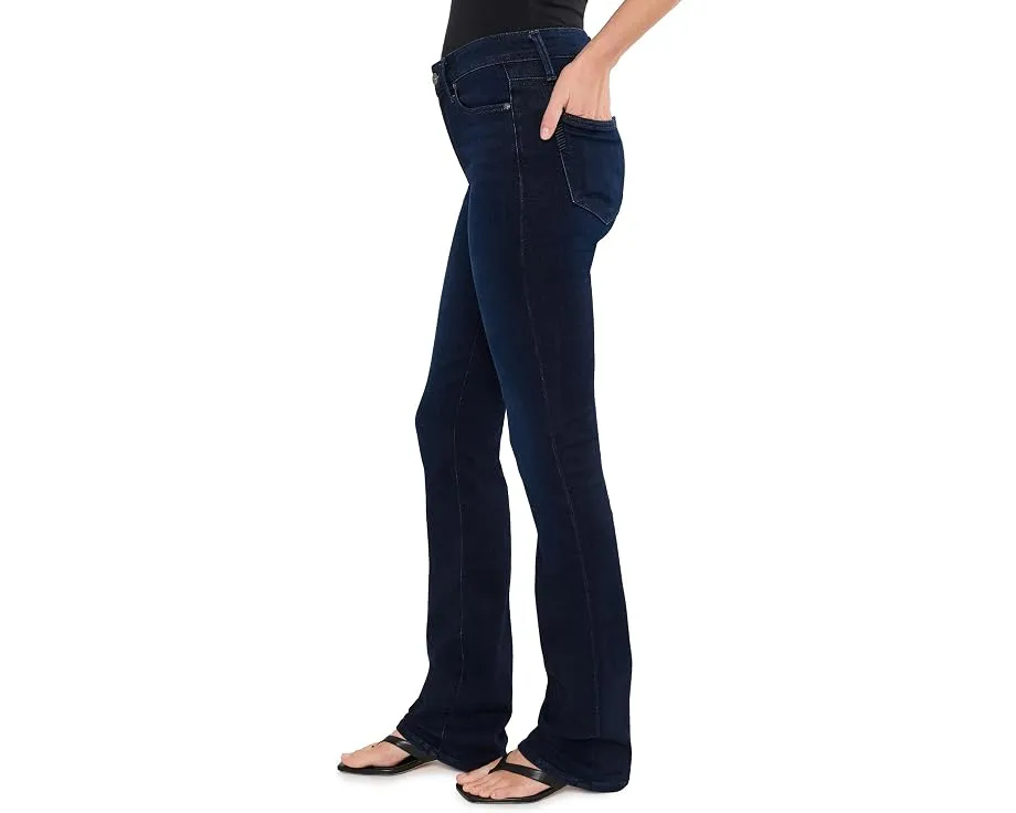 Джинсы High-Rise Manhattan Boot Reverse Seamed Beltloops in The Forum Paige с высокой талией