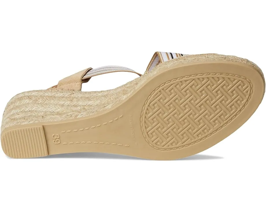 Сандалии Toni Pins Tina с ремешками и клиновидной подошвой из джута