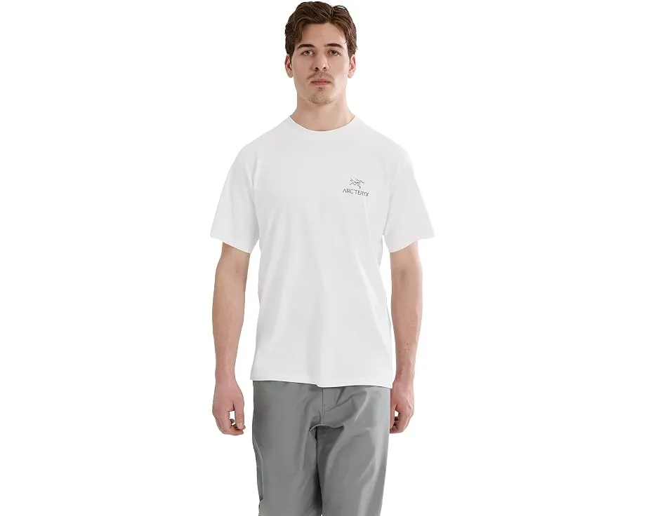 Футболка Arc'teryx Kragg SL Cotton Bird Word Short Sleeve с принтом