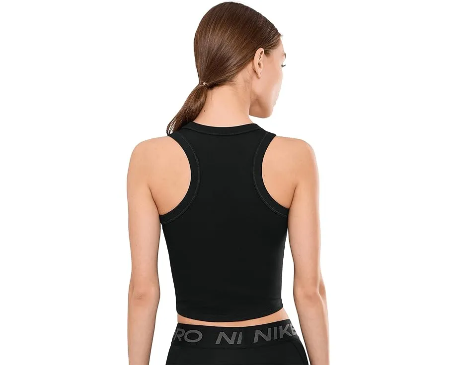 Nike One Fitted Dri-FIT укороченный топ с лямками