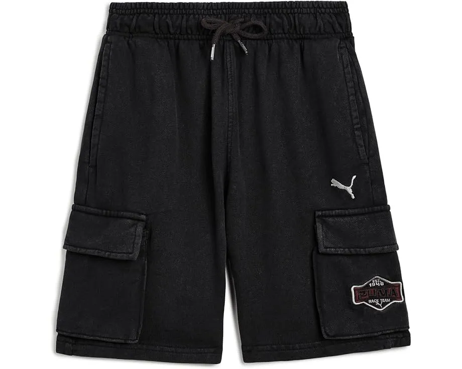 Vintage Moto French Terry Shorts (Big Kid)