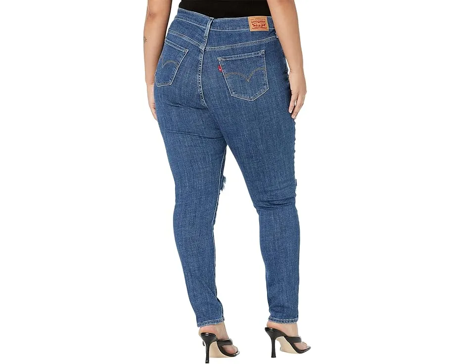 Узкие джинсы Levi's 711 Skinny с посадкой мидиум