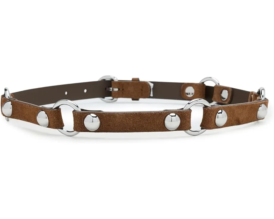 Ремень Madewell Suede Large Stud из замши с крупными шпильками