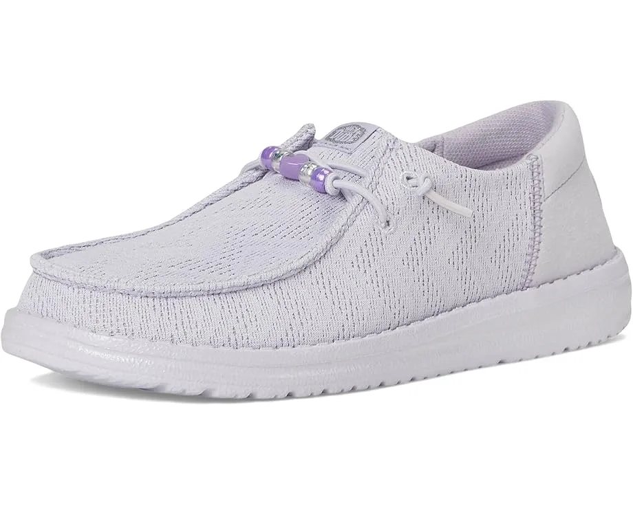 Детские кроссовки Hey Dude Kids Wendy Funk Shoelry с эластичными шнурками