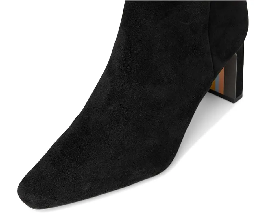 Ботильоны Saige Sam Edelman с архитектурным каблуком и застежкой-молнией