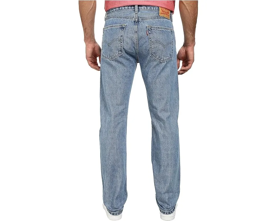 Levi's 505 Regular джинсы мужские классического прямого кроя из хлопка