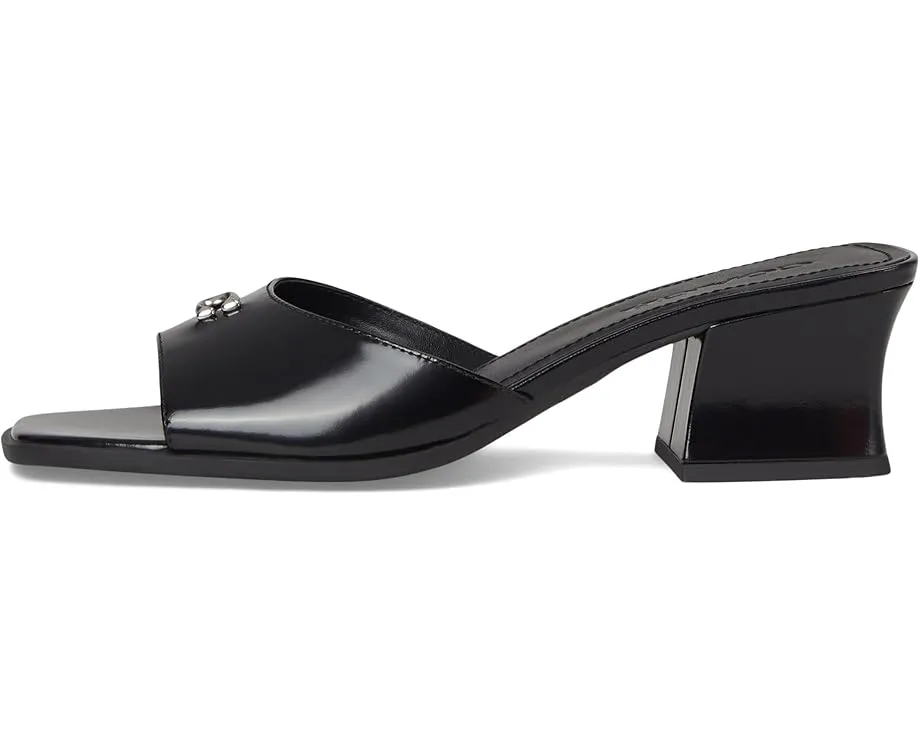 Сандалии COACH Sculpted C на устойчивом каблуке из натуральной кожи