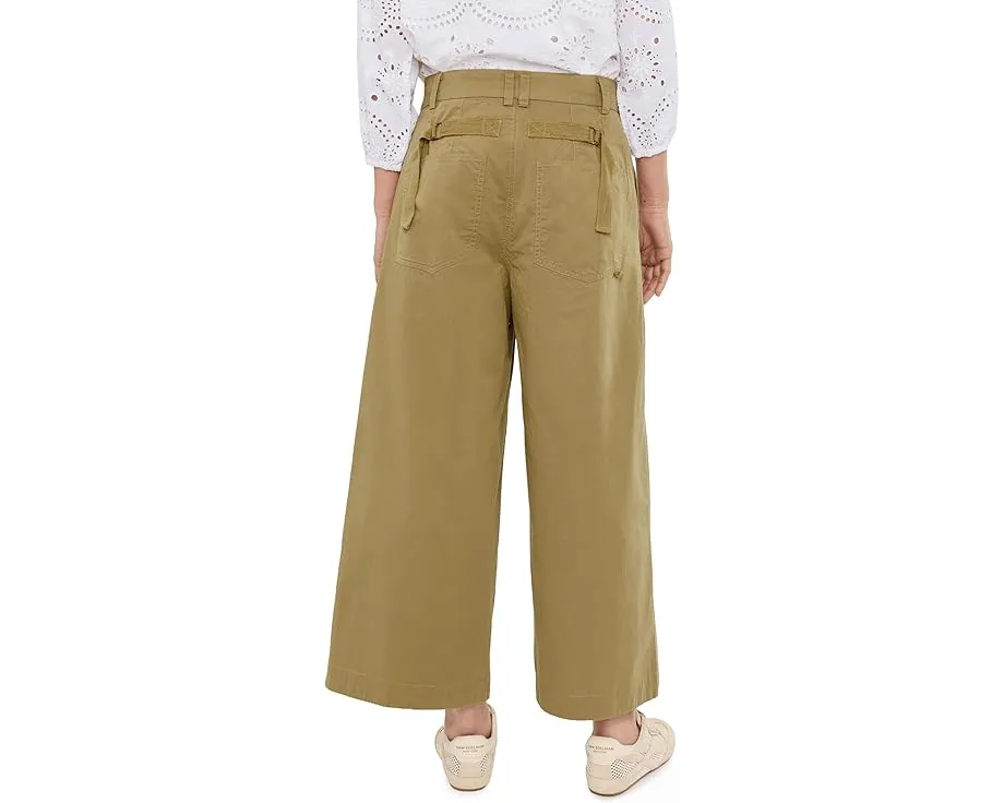 Free People Брюки чинос Silverlake с расслабленным кроем и расклешенными штанинами