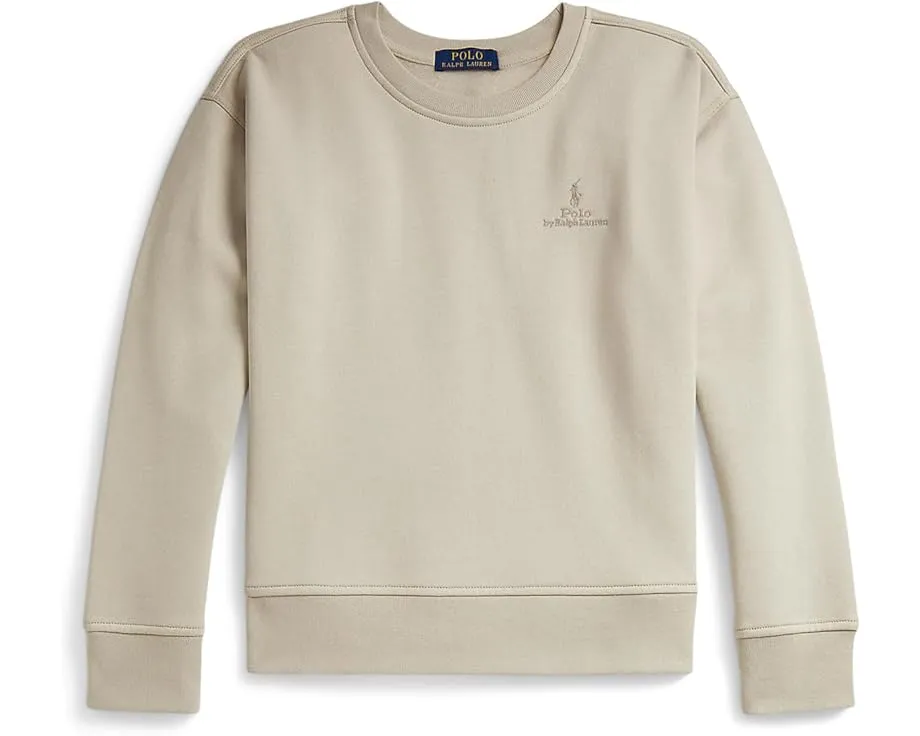 Свитшот Polo Ralph Lauren Kids Big Fit с логотипом из флиса для детей старшего возраста