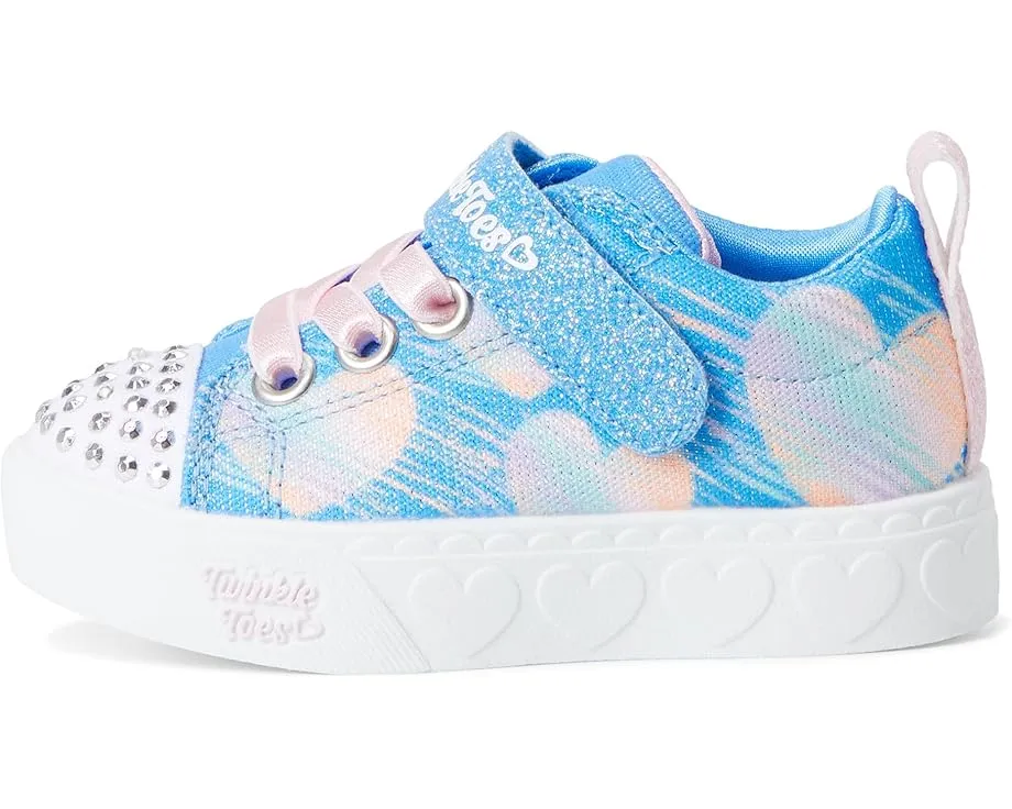 Босоножки SKECHERS KIDS Heart Steps с подсветкой и стразами