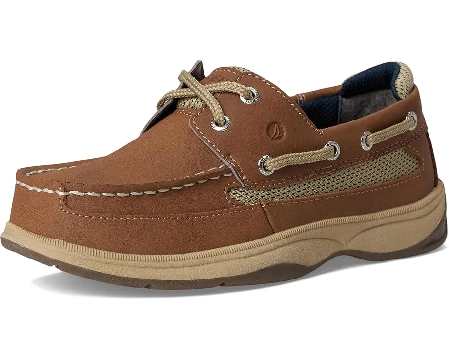 Детские лодочные туфли Sperry Kids Lanyard с вентилируемыми вставками