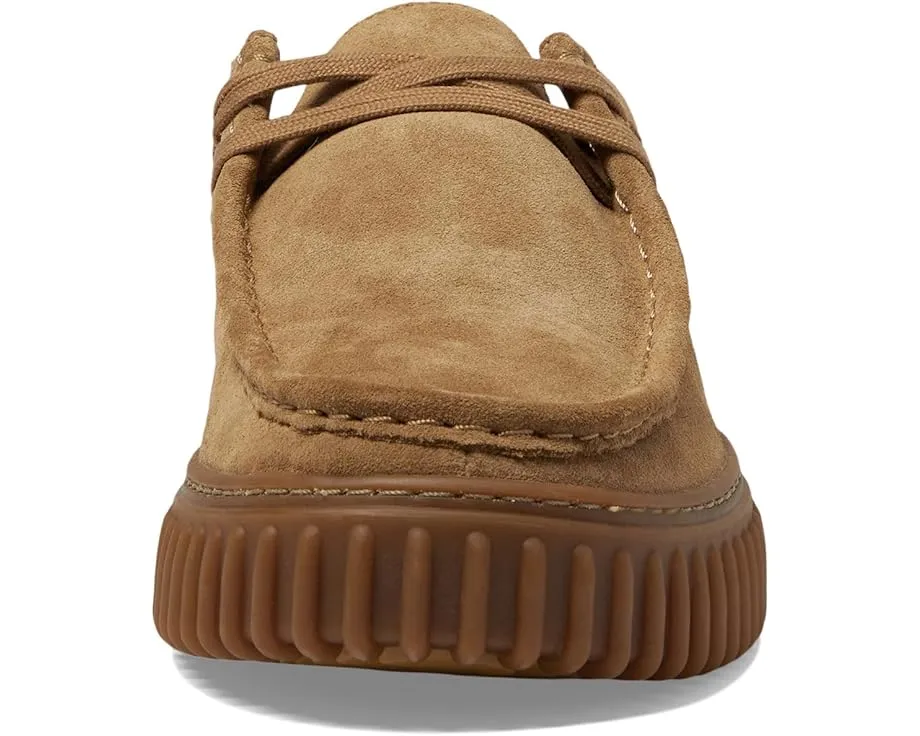 Кроссовки Clarks Torhill Lo из экологичной замши с амортизирующей стелькой