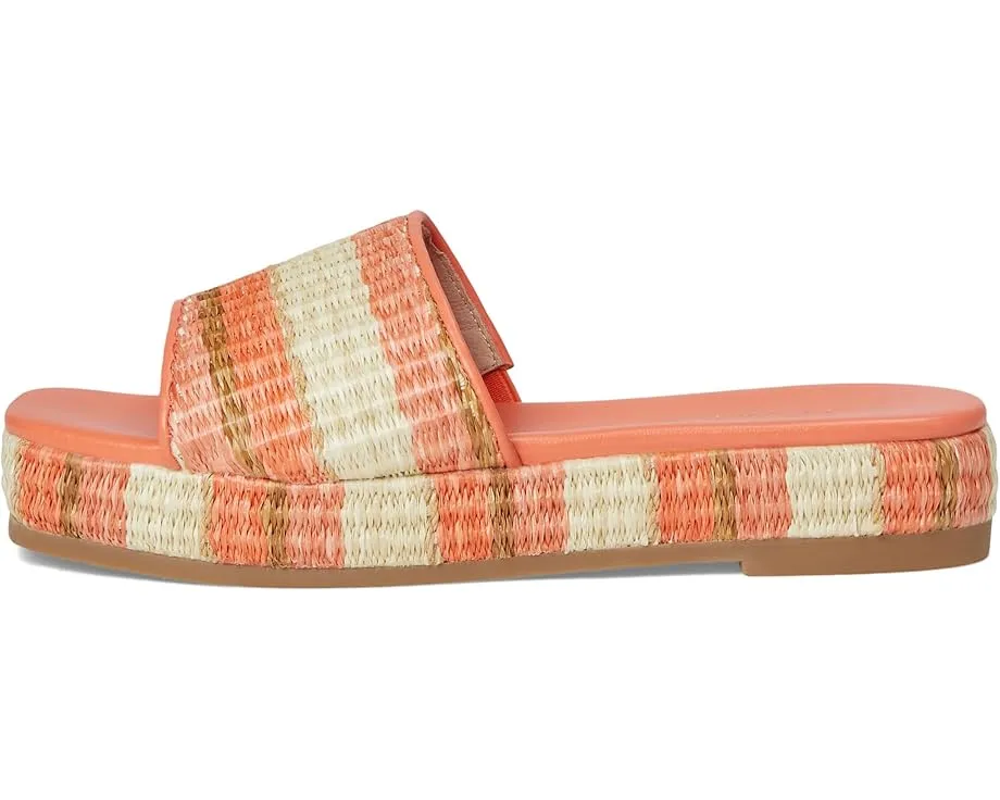 Сандалии Jack Rogers Bay Flatform на платформе с верхом из кожи и подошвой из резины