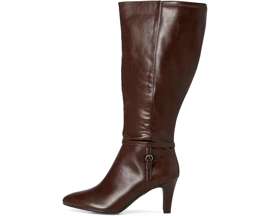 Ботинки LifeStride Galant Extra Wide Calf на шпильке с переработанными материалами