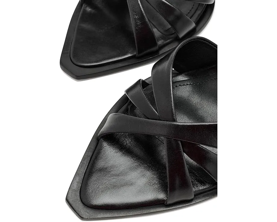 Schutz босоножки Keefa Leaf Mule на шпильке